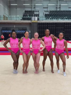 On Wednesday’s, we wear pink 💗💅🎀 #meangirls #onwednesdayswewearpink #gymnastics #teamcanada #pink 