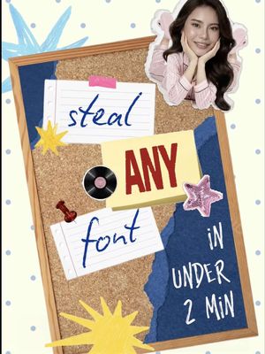 no more saving 📌pinterest fonts when you can just make your own🤞🏻 @lovart_ai #BuiltWithLovart #AiDesign #AIBranding #fonts #fontdesign