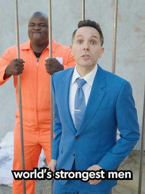 World’s Strongest Man vs Prison Bars! #strongman #strongestman #strongest #prison #jail
