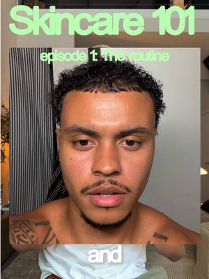 We lockin in on our skin 🤝 My full routine broken down featuring : @@differin @The Ordinary @La Roche-Posay @COSRX US  #mensskincare #skincareroutine #menshygiene #clearskin 