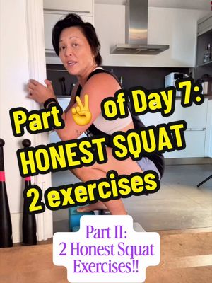 Day 7 Part✌️ Beginner to Badass: HONEST homework… After you watch Part 1 & do your honest squat test. 2 moves I teach inside my VenusFit live classes and programs to actually grow your range, after you find your honest range. Comment your honest depth and How it felt! 👇 ✅ HUGE VenusFit SUMMER SALE = .80 cents a day for 6-months 🤩 {link @ top of page} Train with me 😊on VenusFit! ✅ weekly livestream classes ✅ current SUMMER CHALLENGE ✅ multiple programs for ALL LEVELS ✅ Q&A anytime on VenusFit app chat! & MORE!
