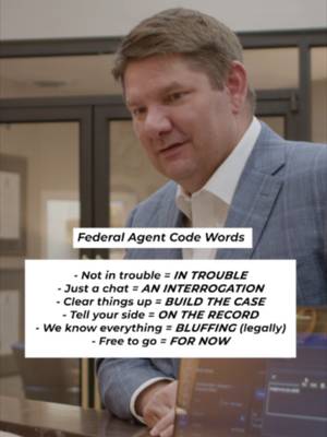 Federal investigations come with their own language. Words like “just a conversation” or “clearing things up” may sound harmless, but understanding what those phrases actually mean can help you make smarter decisions. Before you answer questions, understand the situation and know your rights. #FederalDefense #FBI #FederalInvestigation #CriminalDefense #KeithAndLorfing #LegalEducation #KnowYourRights #TexasLaw #FormerFBI