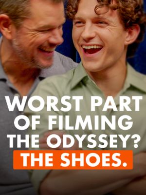 Matt Damon & Tom Holland reveal the worst part of filming The Odyssey Full episode out now, link in bio! #theodyssey #100Questions #tomholland #mattdamon #100questions #tommyinnit  @tommyinnit