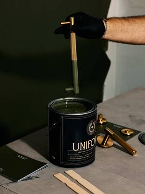Casino Verde - Crafted to perfectly complement @busterandpunch Brass finish. #interiordesign #busterandpunch 