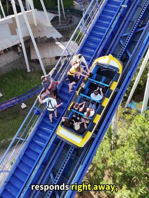 Think about this next time you see a dramatic headline. 🚨 #EuropaPark #rollercoaster #evacuation