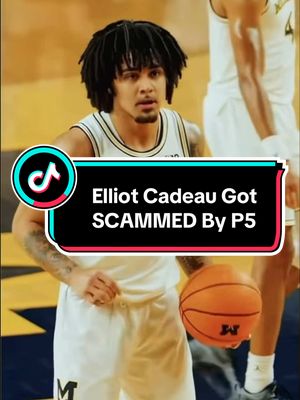 Elliot Cadeau Got Scammed By Prada #NBA #fyp #elliotcadeau #pradabagshawty #basketball 