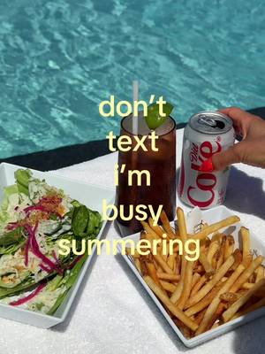 it’s a full time job @hauskris #dietcoke #Summer 