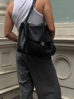 Currently my number one bag in my collection #chanel #maxiflap #chanelmaxiflap #bagtok 