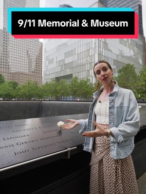 Every morning, the 9/11 Memorial & Museum places white roses at the names of victims with a birthday that day. I got to be part of this special moment. With the 25th anniversary of the attacks less than two months away, this opportunity was even more meaningful. ❤️ #911memorial #911memorialmuseum #nyc 