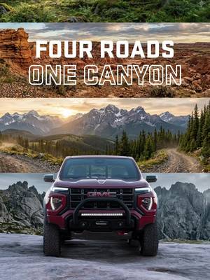 There’s no road the Canyon isn’t ready to take on. 