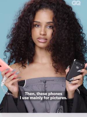 The perfect phone ratio: two for photos, one for everything else. 📲 At the link in bio, #Tyla reveals 10 things she can't live without.