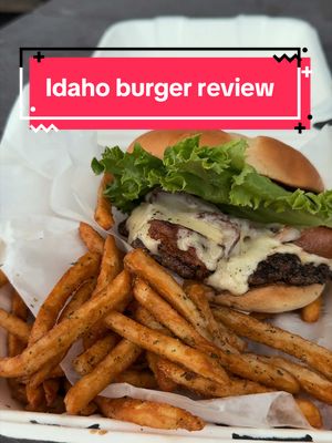 Is this one of the best burgers in Idaho ? Try for yourself and lmk #boise #idaho #fypシ  Boise Idaho  Idaho  Boise 