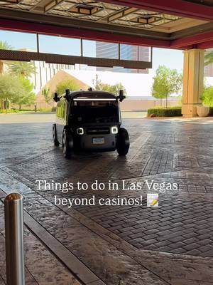 ✨ Save this for your next Las Vegas trip!  Las Vegas has so much more to offer than just casinos. From red rock landscapes and colorful desert art to world class entertainment, these are some of our favorite experiences around the city.  📍Valley of Fire State Park  📍Seven Magic Mountains  📍Explore the Las Vegas Strip  📍Spring Mountain Ranch State Park 📍Experience @Zoox  One of the coolest experiences we’ve had in Vegas. This purpose built robotaxi lets you ride face to face with your crew, customize your music and temperature, and see the city in a completely different way.  📍See a show at the Sphere  Which one would you do first? 👇  Learn more about experiencing Zoox at Zoox.com. #Zoox #HowToZoox #robotaxi #lasvegas
