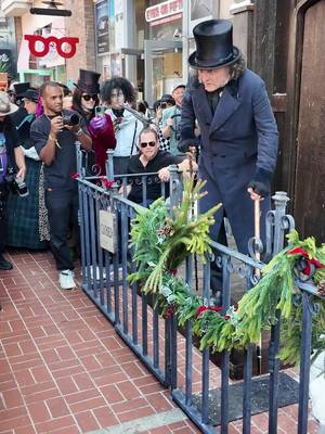 What do you want for Christmas! Ebenezer Scrooge makes a surprise appearance at Comic-Con. Ebenezer: A Christmas Carol starring Johnny Depp arrives at AMC Theatres 11/13.