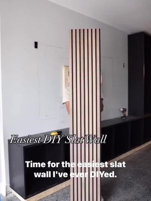 Still one of my favorite DIY projects we’ve done. This slat wall completely transformed our basement game room, adding texture, warmth, and a custom feel that elevated the entire space. It’s crazy how one project can spark another. Now I’m thinking about adding a slat wall to our new home gym, but I can’t decide if I should bring this look into that space too. If you’re thinking about adding a slat wall to your home, where would you put one—a game room, home gym, office, or bedroom? Tell me below… I need to know which space is winning. #SlatWall #AccentWall #HomeGymIdeas #GameRoomIdeas #DIYHomeProjects BasementDesign InteriorDesign