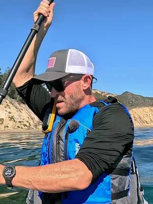 There's close...and then there's this. 🤯 Great White circles Andy Casagrande in a kayak and isn't backing down. 🫣 Don't miss this on Air Jaws: Red, White & Breach during #SharkWeek this Sunday at 8P on Discovery.