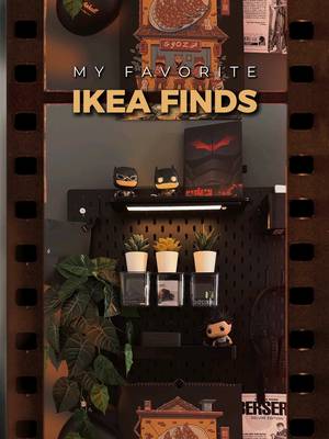 Some of my favorite IKEA finds for the setup! 📌 SKÅDIS Pegboard: Unbeatable for custom configurations, definitely need another one. 🍄 TOKABO Mushroom Lamp: Very cute, looks amazing with an RGB bulb! 🪴 FEJKA Artificial Bamboo: Elevates the wood panels and fills the corner perfectly. Save this for your next IKEA trip. #desksetup #ikeafinds #setupinspiration #aestheticsetup #ikeahack 