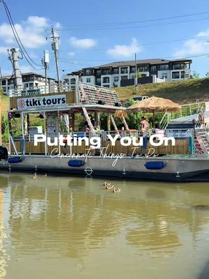 @SS Tiki Tours on the Ohio River was just the summer activity I needed! I wasn’t to go back with a group of my friends 🙈💕 #cincinnati #tikitour 