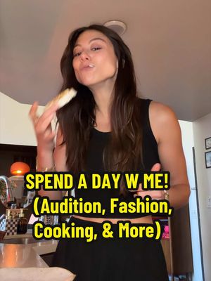 Audition, fashion, meetings, FOOD! #Vlog 