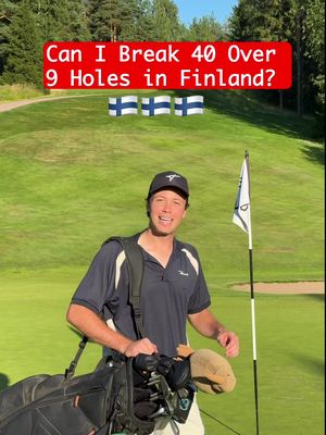 Can I break 40 over 9 holes in Finland?  #18pars #golf #golfswing #golfuk 