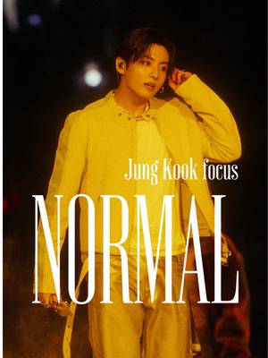 'NORMAL (Korean Ver.)’ Stage CAM (#JungKook focus) @ BTS WORLD TOUR 'ARIRANG' IN BUSAN #BTS #방탄소년단 #BTS_NORMAL 