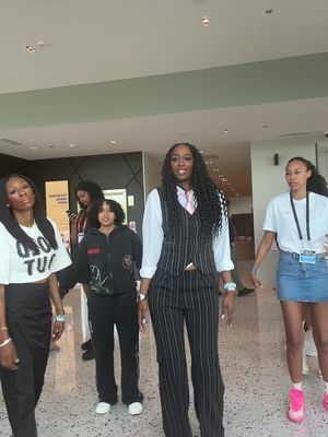@LaLa Milan @Janae Sims @easymoneyschylar 🩷#WNBA #ALLStarWeekend 