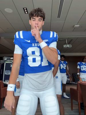Shhhhh 🤫 #dukefootball #CollegeFootball #footballtiktok #dance #quietonthecreek 