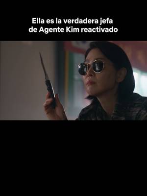 Aplausos a esta REINONA, me dio escalofríos. #AgenteKimReactivado #kdrama #serie
