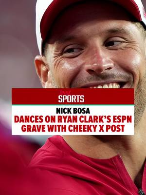 Nick Bosa is happy to see Ryan Clark out of the job at ESPN, the San Francisco 49ers star woke up from social media hibernation to weigh in on the move ... two years after the analyst criticized him for wearing a MAGA hat after a game.