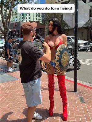 What do you do for a living? #sdcc #streetinterview #comiccon 