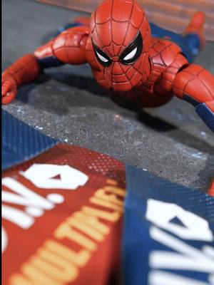 Brand new hydration for a brand new day 😮‍💨💧Spider-Man: Brand New Day in theaters 7/31! #SpiderManBrandNewDay #stopmotion #liquidivpartner #actionfigures 