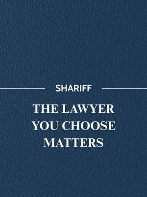 Being the bigger person doesn’t win your case.  The right lawyer does.  Follow Shariff Law when you’re ready to actually fight for what you’re owed. #injurylawyers #texasinjurylawyers #houstonlawyers.