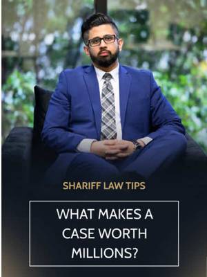 Severity and permanence matter most. A fracture that heals in weeks is valued differently than a spinal injury or one requiring ongoing surgery, therapy, or lifetime care. The more an injury affects daily life long term, the higher the case value tends to be. Clear liability plays a major role too. Cases with strong evidence, like video footage, witness statements, or a clear safety violation, are harder for insurance companies to dispute, which often leads to stronger settlements. Lost income and future earning capacity are also factored in. An injury that prevents someone from returning to their job, or limits their ability to work the same way again, significantly increases a case’s value. Finally, documentation matters. Consistent medical treatment, detailed records, and following through on care all strengthen a claim, while gaps in treatment give insurance companies room to argue an injury isn’t as serious as claimed. Understanding these factors is often the difference between accepting a lowball offer and knowing what a case is truly worth. Follow Shariff Law to learn what really determines injury case value. #injurylawyers #lawyers #texasinjurylawyers #houstonlawyers 