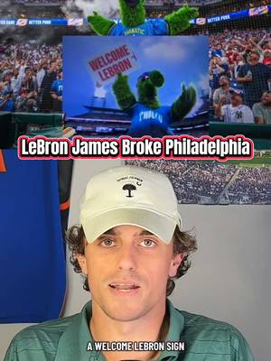 I don’t think we’ve ever seen a city react to a signing like this 😭 happy for Philly man. Take care of the goat #LeBron #lebronjames #NBA #philadelphia #76ers 