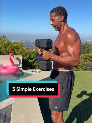 Keep Active People.. 3 Simples Exercises!  👊🏽🔥 #workout 
