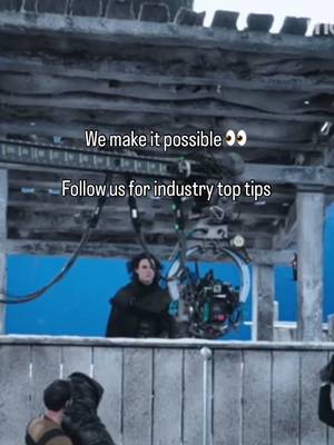 Films don’t just “happen” – they’re built by thousands of skilled crew members behind the scenes. Follow us for tips, insights, and real advice on upskilling and breaking into the screen industries. #FilmTok #FilmIndustry #TopTips #Advice #Career