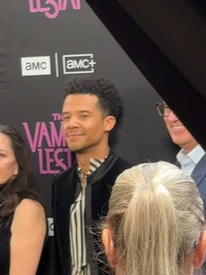 Replying to @🦋 Sam and Jacob on the red carpet during the NYC VIP premiere of The Vampire Lestat  #samreid #interviewwiththevampire #iwtv #jacobanderson #thevampirelestat 