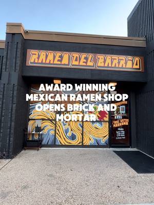 @ramen_del_barrio just opened their brick and mortar space. The same delicious food as before but in a new space. Can’t wait to see the specials that come in the future! They also have drinks as well. There’s also a patio space.  Fun fact I was the first blogger to make a review/post about ramen del barrio when he was ramen garage. I saw a chef I follow post about a random guy doing pop ups in his parents garage. You had to dm him to book. I DMd him for a spot for 2 and was told to come in the next week. My friend @eats_n_noods and I drove to a secret location. The moment I tried his ramen (pozole ramen) I looked at him and told him he would win a Michelin or James beard one day and he needed to open a restaurant. He laughed at me and said he was a line cook and would never open a restaurant. I asked him if I could post the reel. He was reluctant but said sure. Next thing we knew the reel went viral and everyone was trying to get into Ramen garage. And he messaged me saying he was going to open a restaurant. Someone had approached him from ramen garage. When he told me Hanaworld, I said ABSOLUTELY NOT, So many restaurants didn’t survive in that space. He did it anyway and thrived in that location. Watching his popup go viral to turning into RDB has been a wild journey. A huge congrats to Chris from RDB! #austinfoodadventures #atxfoodtime #austin  Read this as a first look versus a review since I technically went for their friends and family where there was a small discount on the food. I was not asked to make a reel or post since I didn’t go as a blogger or reviewer, simply as a long time supporter but I wanted to make a post anyway.