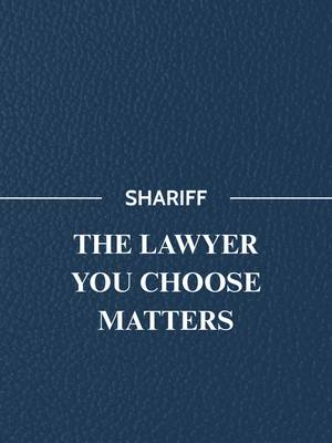 Insurance companies aren’t being the bigger person, so why should you have to?  Follow Shariff Law to make sure you have someone fighting just as hard on your side. #injurylawyers #texasinjurylawyers #houstonlawyers