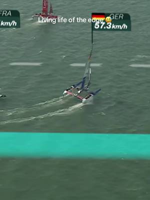 @sailgpger aren’t playing around 🚫 #SailGP #sailing #racing 
