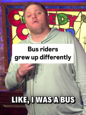 "Bus Rider" is a part of my identity now #derrickstroup #busride #comedian #standup 