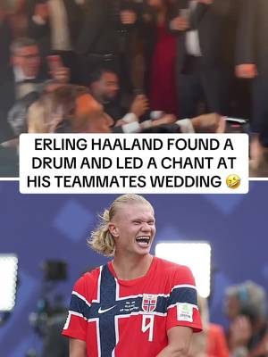 Erling Haaland’s Manchester City teammate Gianluigi Donnarumma got married, so naturally there was a Viking row chant at the reception 😭 (🎥: Leonida / IG) #manchestercity #erlinghaaland #Soccer #football #vikingrow 