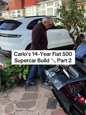 Carlo’s 14-Year Fiat 500 Supercar Build 🔧 Part 2