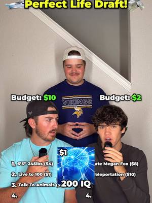 Perfect Life Draft!🤑🏝️ #relatable #games #draft #fyp 
