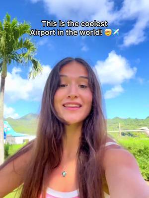 I wish every airport was like this 😭 #rarotonga #cookislands #aututaki #airport #tsa 