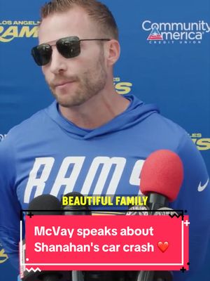 Sean McVay expressed his sympathy for his friend and 49ers HC Kyle Shanahan.