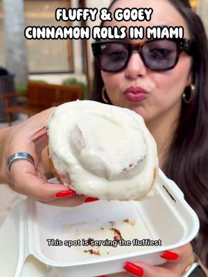 The fluffiest & gooiest milk bun cinnamon rolls in Miami 🤎 Find Alyssa, the baker behind Roll Model @rollmodelrolls_ every Sunday at the Shops at Merrick Park Farmers Market, serving fresh, made-from-scratch cinnamon rolls in flavors like Original, Biscoff, Chocolate Brownie, and Oreo (my favorite 😮‍💨). 📍Roll Model @rollmodelrolls at Shops at Merrick Park Farmers Market   4310 Ponce de Leon Blvd, Coral Gables, FL 33146  ⏰ Every Sunday 10am-6pm #iviethefoodie #miamifoodie #cinnamoroll #miamifarmersmarket