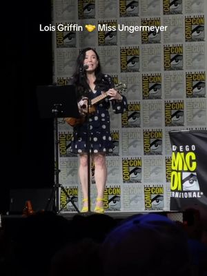 If we’re dreaming, please don’t pinch us. #AlexBorstein #SDCC26 #FamilyGuy 