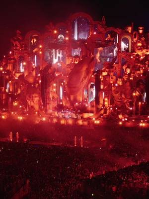 History, seen from above. @Calvin Harris on the MainStage. #tomorrowland #festival #electronicmusic 