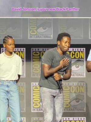 David Jonsson is your new Black Panther.  Black Panther 3, directed by Ryan Coogler, arrives in theaters December 15, 2028. #SDCC #BlackPanther